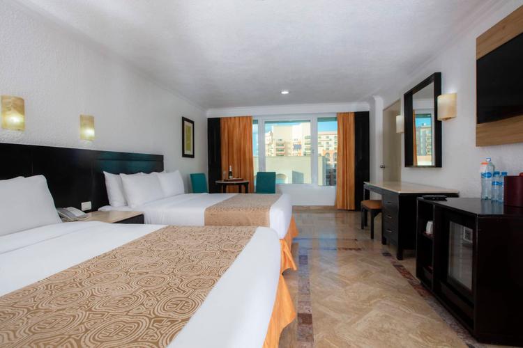 Habitación estándar doble Hotel Krystal Cancún Habitación estándar doble Hotel Krystal Cancún