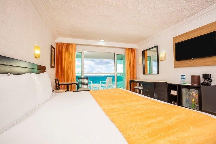 Habitación deluxe con vista al mar Hotel Krystal Cancún Habitación deluxe con vista al mar Hotel Krystal Cancún