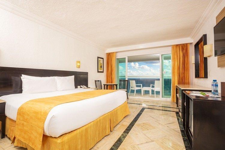 Habitación deluxe con vista al mar Hotel Krystal Cancún Habitación deluxe con vista al mar Hotel Krystal Cancún