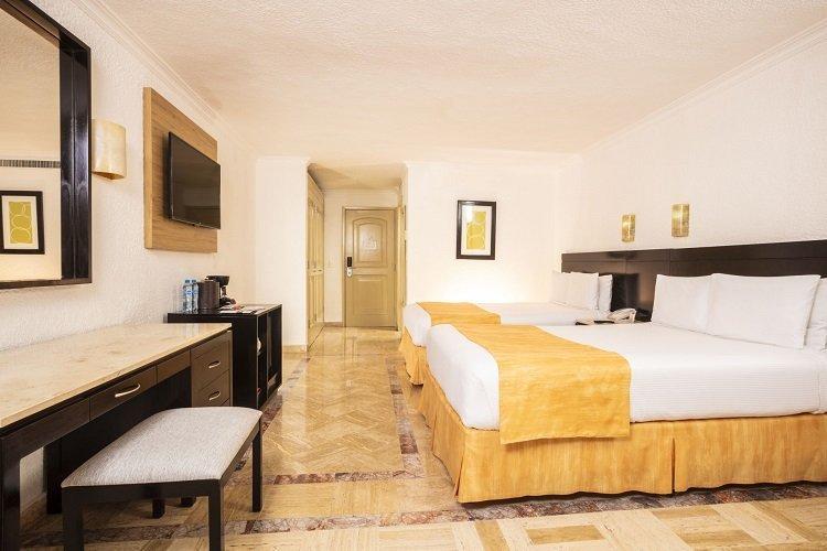 Habitación estándar doble Hotel Krystal Cancún Habitación estándar doble Hotel Krystal Cancún